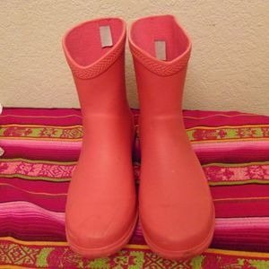 HAVAIANAS Rose Soft & Sturdy Women's Galoshes Rubber Rain Boots Size 8